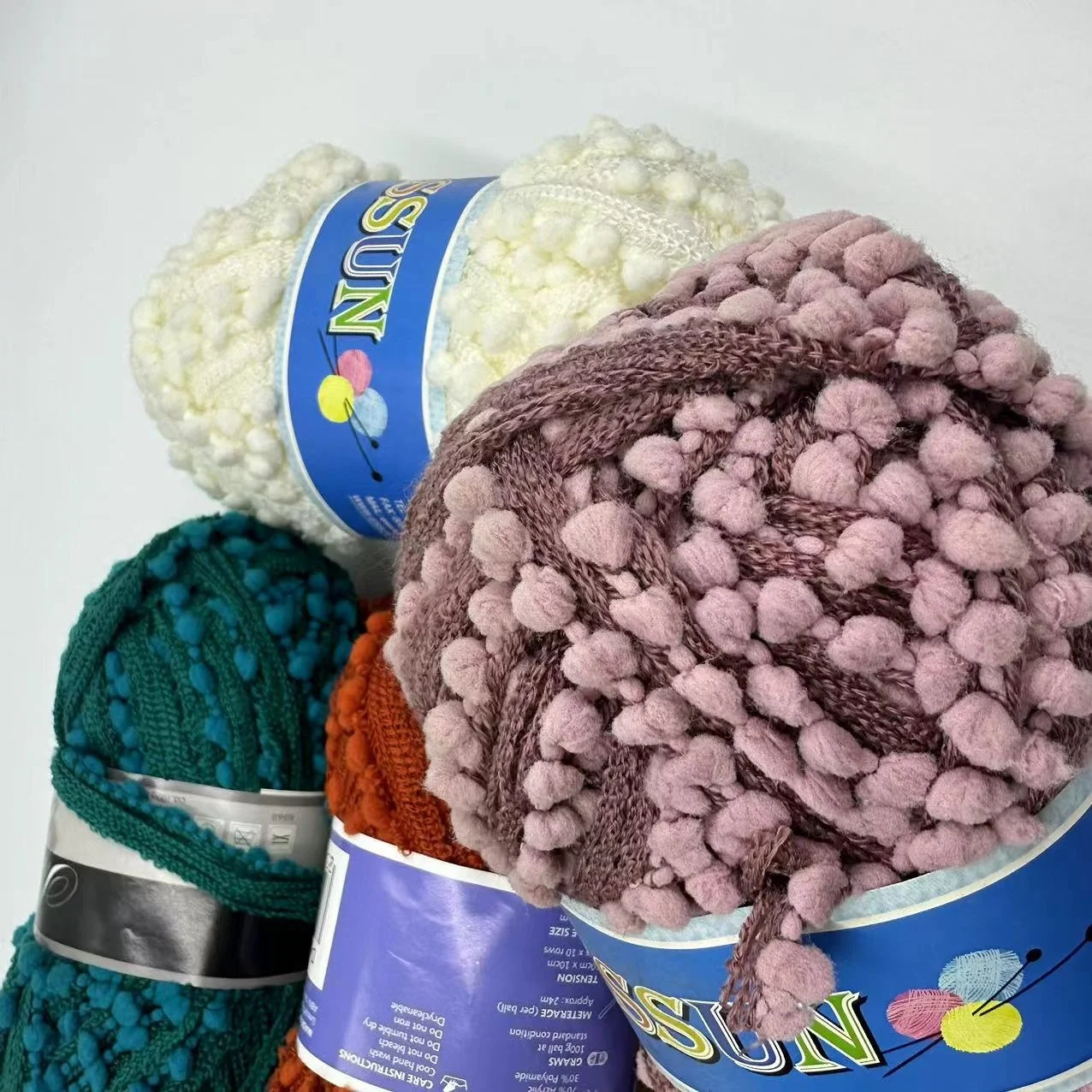 Модная пряжа из сетчатой пряжи для пинг-понга