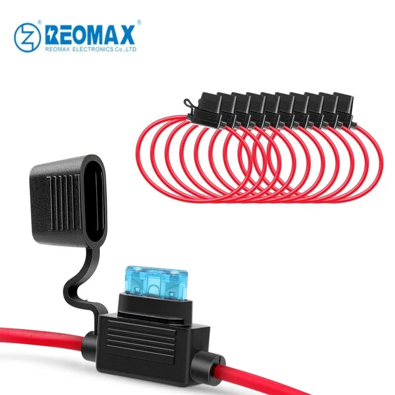 Standard/Middle Waterproof Fuse Holder Automotive Box Plug in Wiring Harness Block for Auto Car Blade Fuses