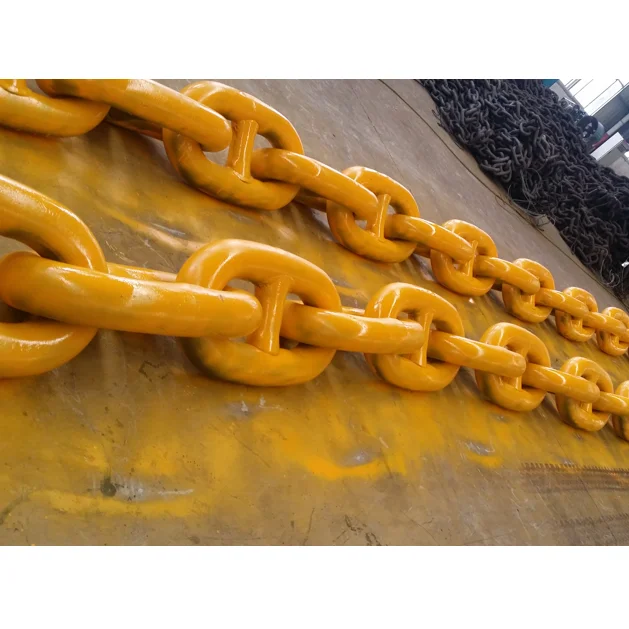 Поставщик морской якорной цепи с сертификатом Класса LR NK KR BV ABS CCS DNV RINA