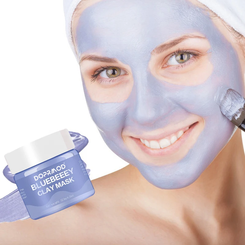 Amazon Hot selling Ice Cream Clay Mud Mask Skin Care Scrub Cleans Tighten and Moisturizes Colorful Mask 120g