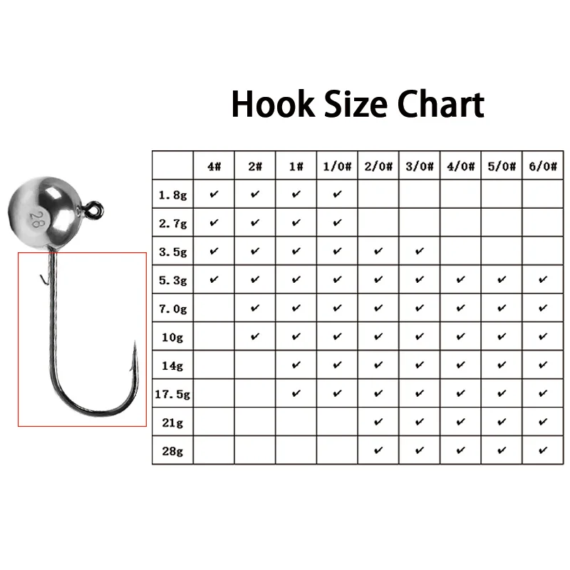 Tungsten Jig Heads Fishhook for Lure Fishing Tungsten Football Jig Head Round Ball Jig Head Stainless Steel Hook Bass Pike Carp