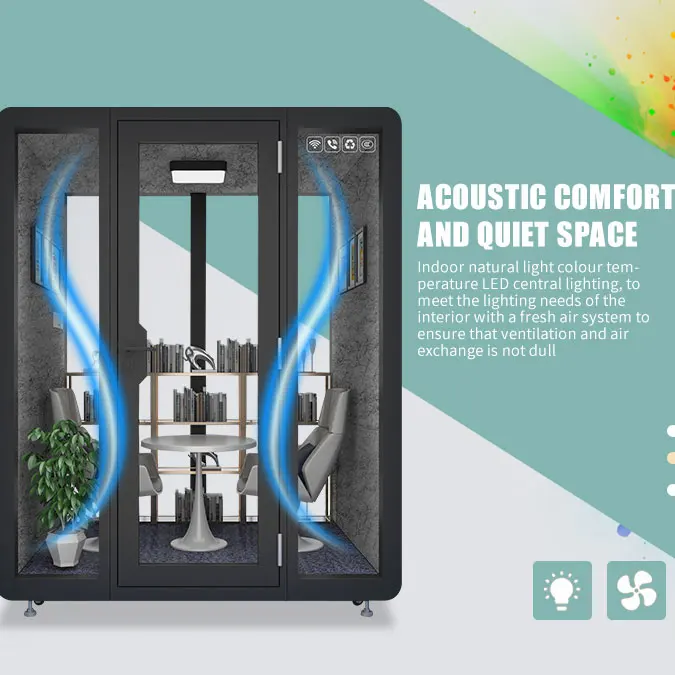 Hot Selling Prefabricated Soundproof Sleeping Cabin Telephone Booth Outdoor Residential Mobile Chatting Office Pod