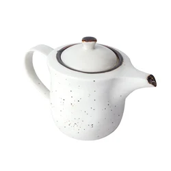 Restaurant White Ceramic Pots Wholesale Turkish Coffee Pot~