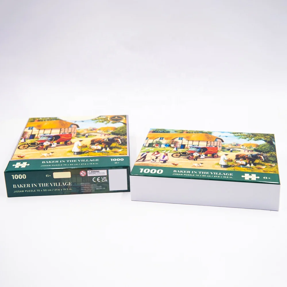 The latest hot paper saw blade jigsaw puzzle, 100 to 1000 pieces of special-shaped jigsaw puzzle for adults and children
