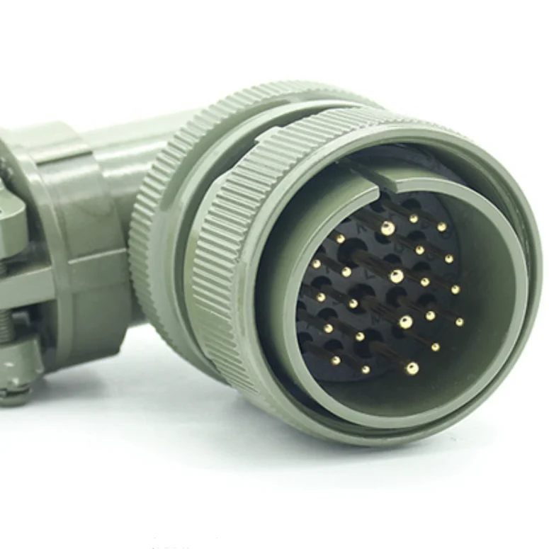 [GIET]MS3108A28-11 connector elbow socket Amphenol MS3102A28 Circular mil-dtl-5015 series box mounted socket 22 contact
