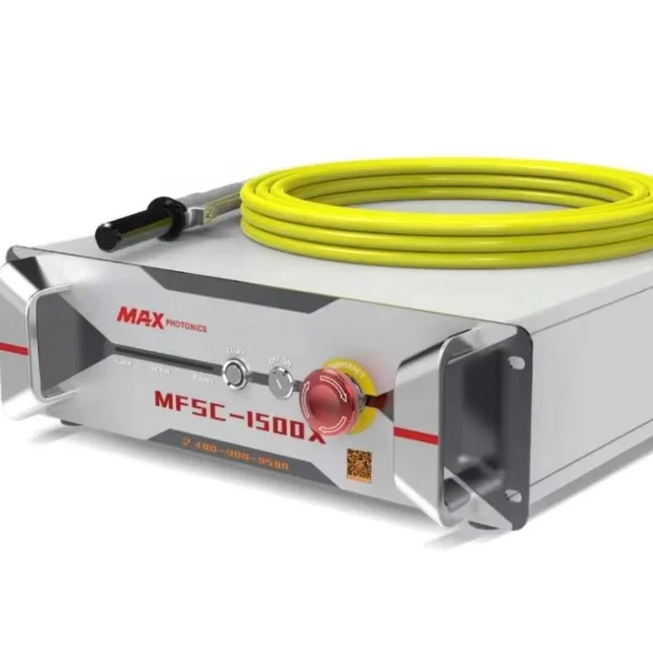 2024 New Design MAX Fiber Laser Optic Power Source 1500w For Laser Cutting MFSC-1500X With Two Years Warranty