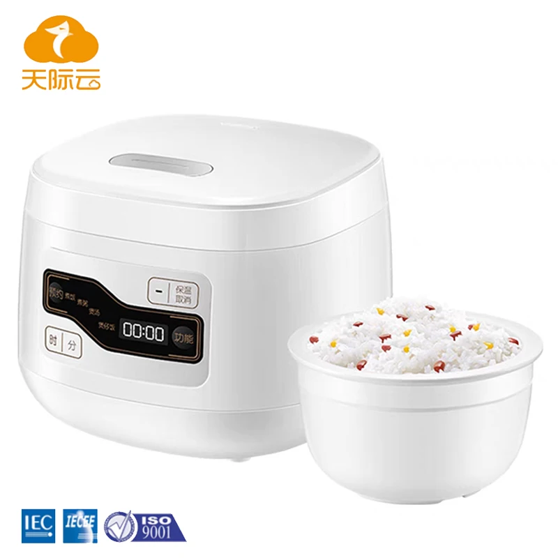 Multi Function Smart Home Digital Electric Ceramic Pot Rice Cooker