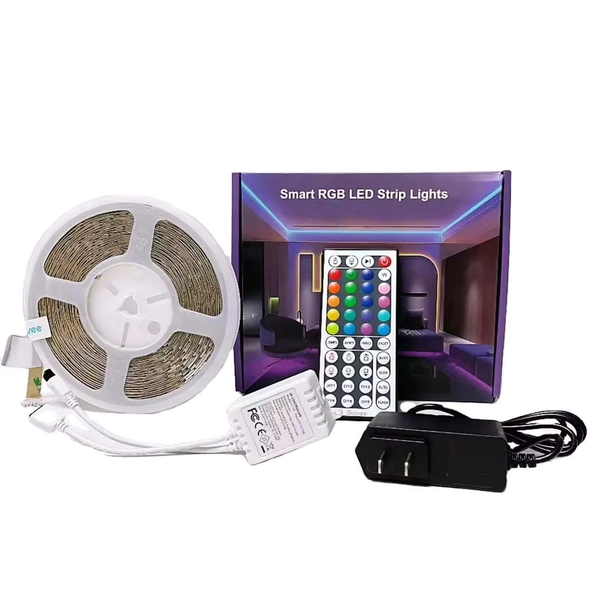 Смарт-светодиодная лента IP20 300 светодиоды 24 В 5050 RGB 10 м