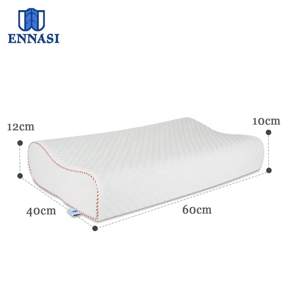 Ergonomic Contour Memory Foam Pillow Adjustable Orthopedic Sleeping Nursing Bed Pillow for Neck Pain Relief