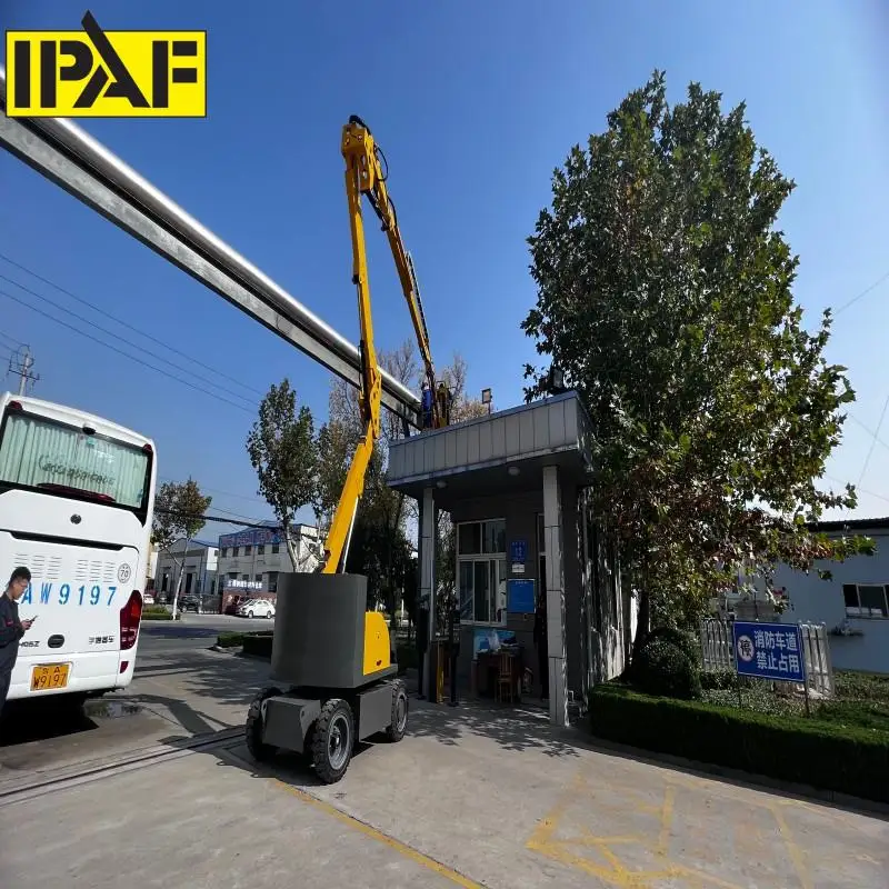 Aerial Platform Nacelle Elevatrice Towable Bucket Lift Picker 20m Aerial  Lift Boomlift