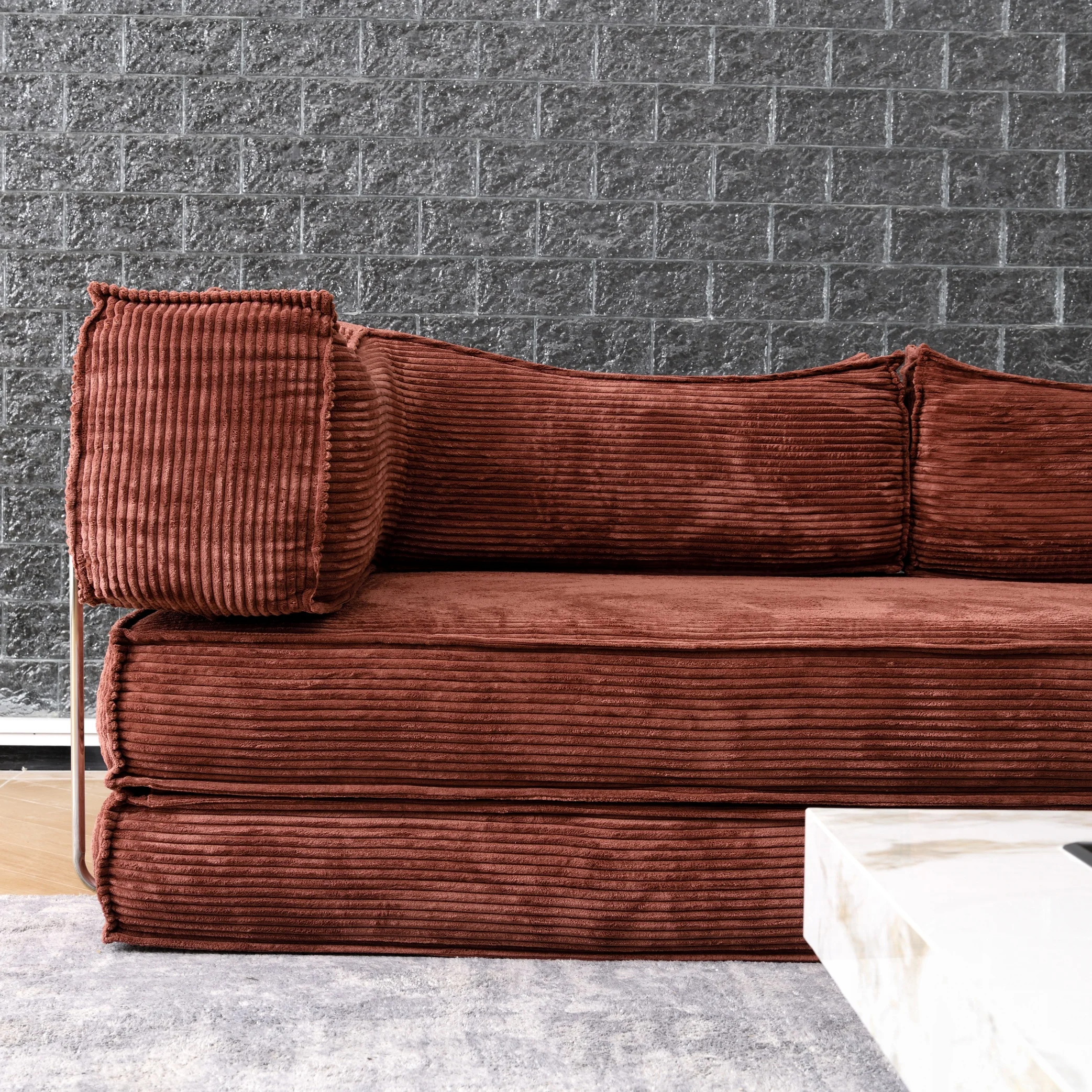 Vacuum Compression Sofa Full Sponge Household Living Room Can Be Disassembled and Washed