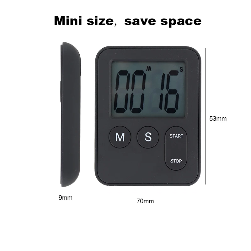 Minuterie de kitchen Cronometro cozi Kuchenuhr обратный отсчет небольшой переключатель садовый водный кухонный таймер маленький