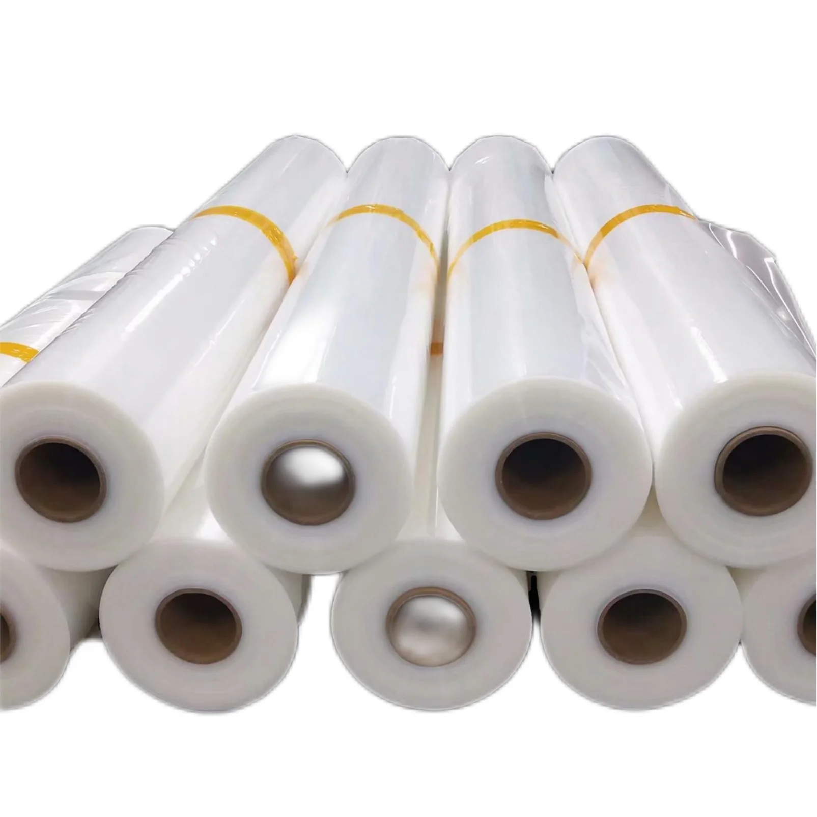 Industrial Use Raw Material Stretch Film Clear Plastic Lldpe Pallet Wrap Stretch Film Packaging With Low Cost
