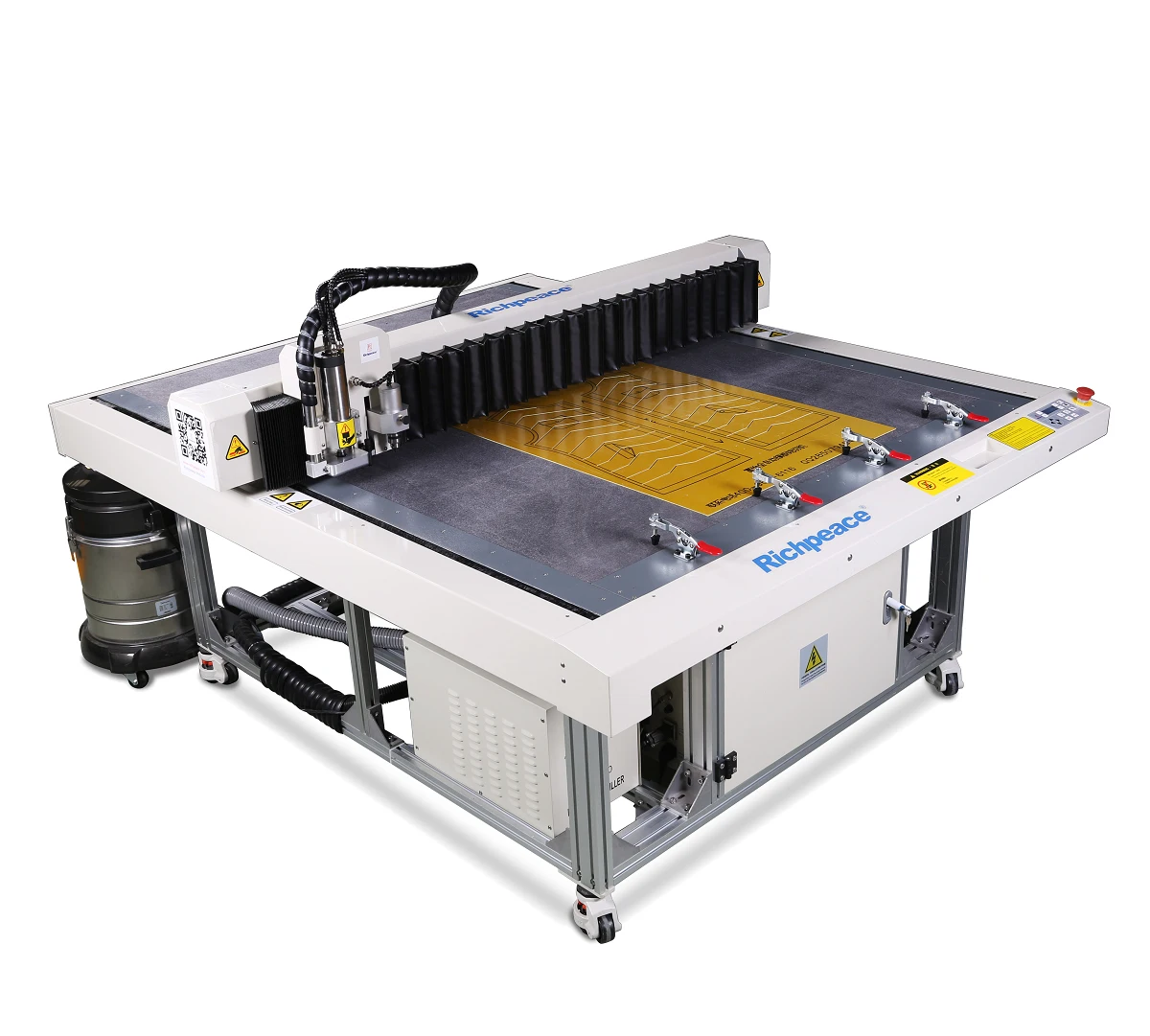 Компьютеризированный режущий фрезерный станок Richpeace для поликарбоната, ПВХ, изоляционная панель, машина для резки листов из крафт-бумаги