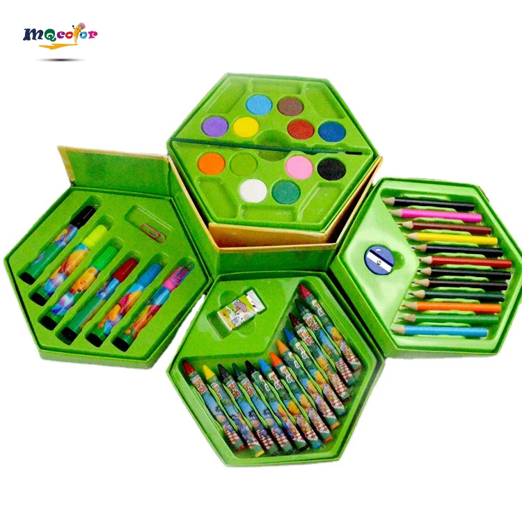 Factory supply painting art stationery set for kids drawing with acrylic paint art set For Kids