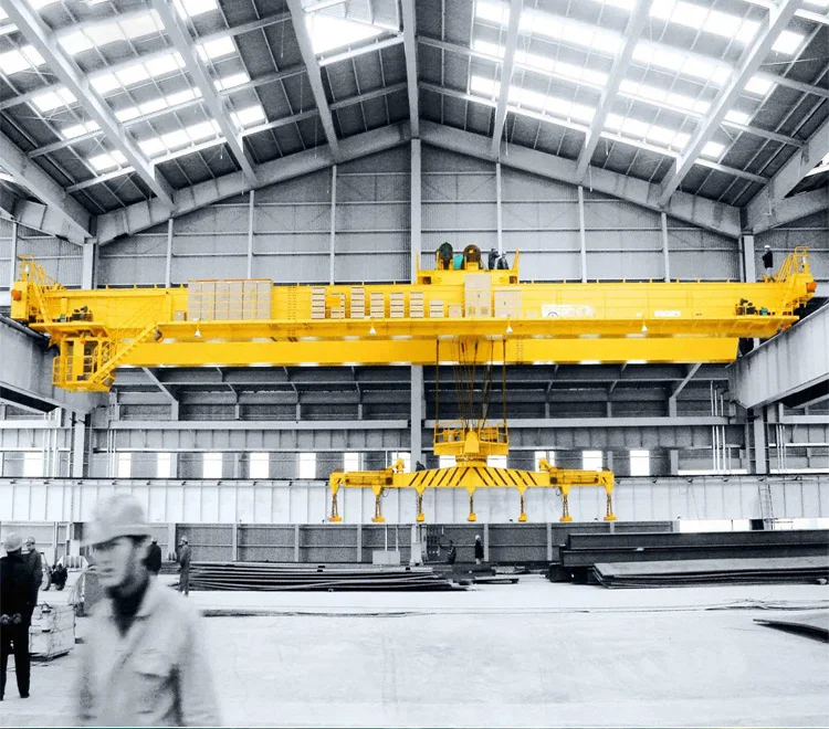 top running mobile crane bridge with winch trolley double girder max 200ton Customizable suspension bridge overhead crane price