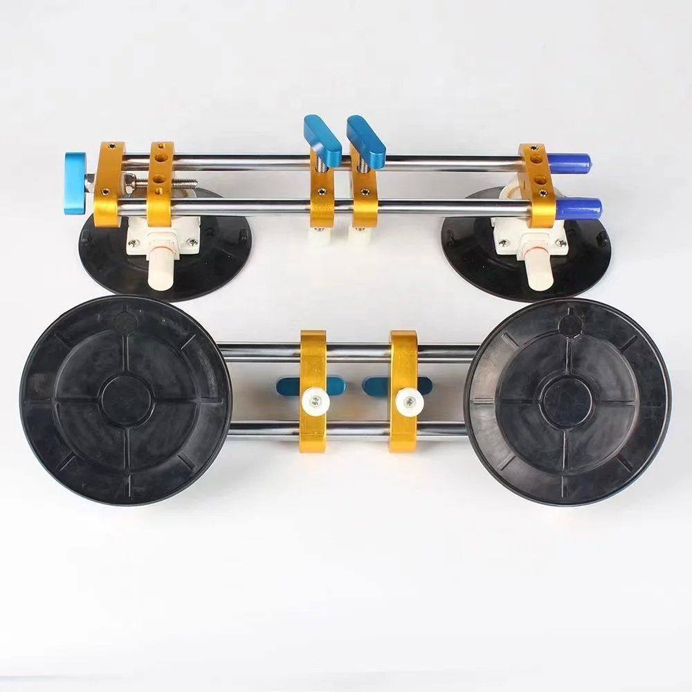 SANDE Tools sale glass tile marble suction cup double pad Flat-fell seam sucker for Countertop Install vacuum suction cups