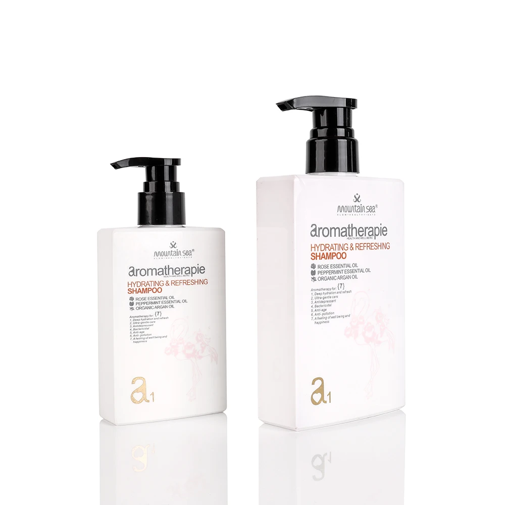Private Label Aroma therapie Hydrating refreshing Shampoo Sulphate Free Organic Argan Oil Shampoo Morocco OEM Bottle Anti Age