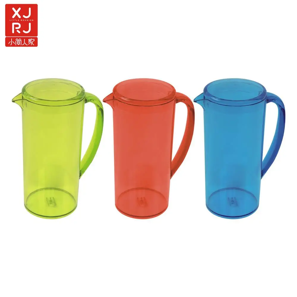 
factory direct sale 1500ml customizable transparent PS plastic water kettle 