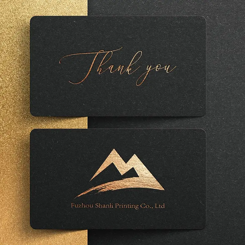 Low MOQ Thanks Card Custom Header Cards Print Business Cards With Logo For Packaging & Printing services