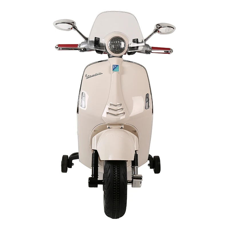 VESPA лицензионный Электрический детский мотоцикл с батарейным питанием 9410-946 скутер vespa для детей