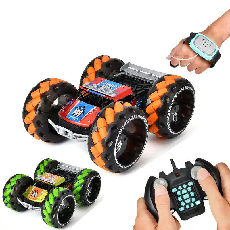 Rock Climbing Buggy RC Car Toys 1/10 Flash Show Big Wheel Drift RC Stunt Car Toys 2.4G Dual Mode Remote Control Truck Toy