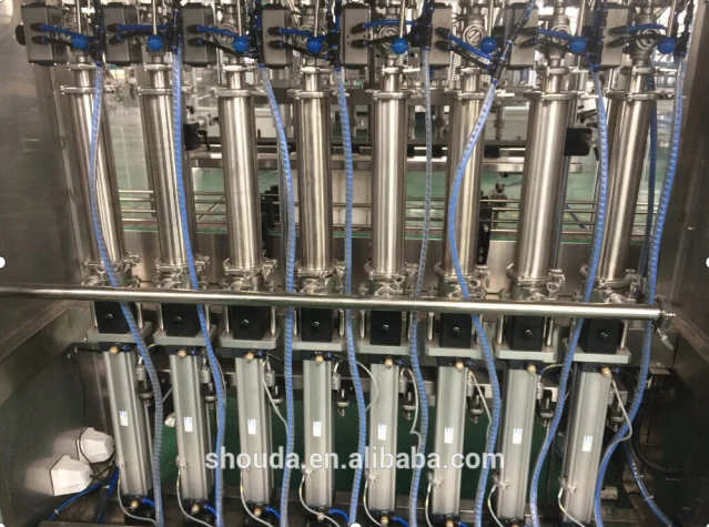 Автоматическая машина для розлива томатного соуса и шоколадной пасты, производственная линия