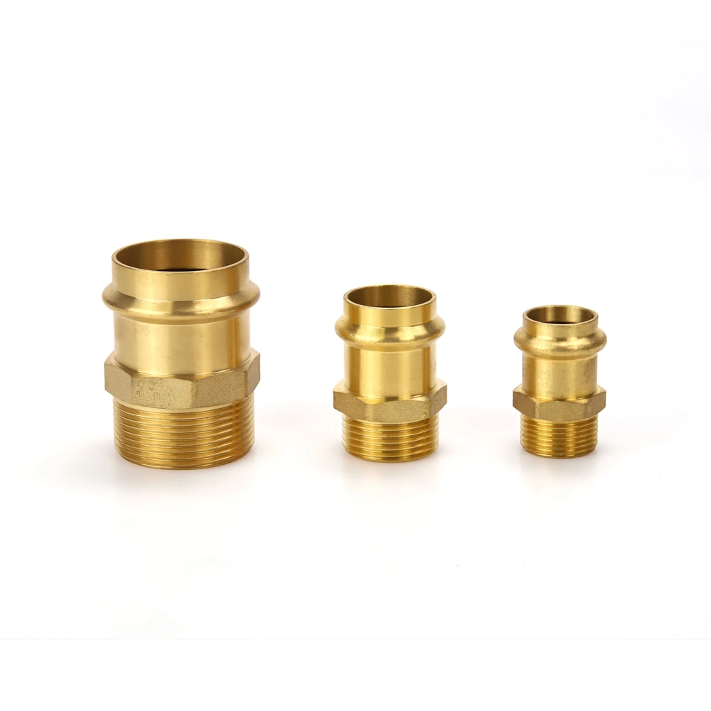 Hengshi US market C46500 1/2 inch to 4 inch high quality Press Brass ball valve