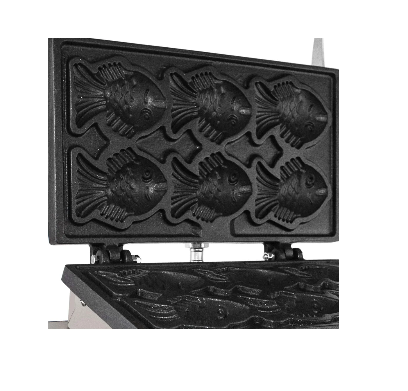 Mold for  6 fishes waffle maker