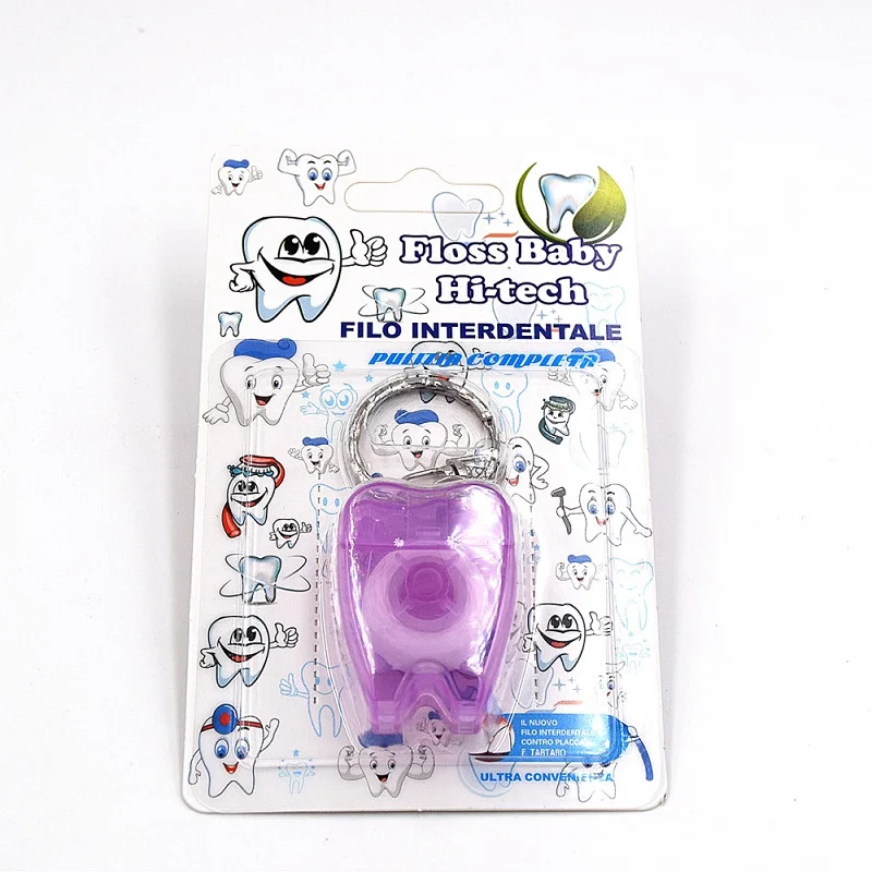 Tooth floss Keychain dental floss  super floss 15m