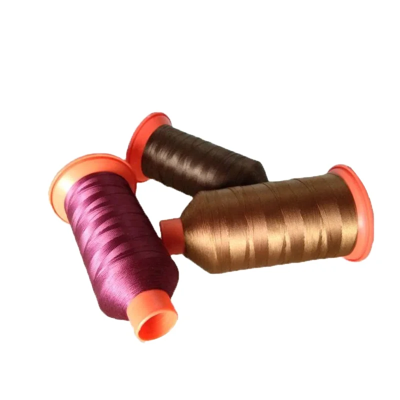 B10 china wholesale suppliers high tenacity nylon 66 bonded 210D/3 sewing thread