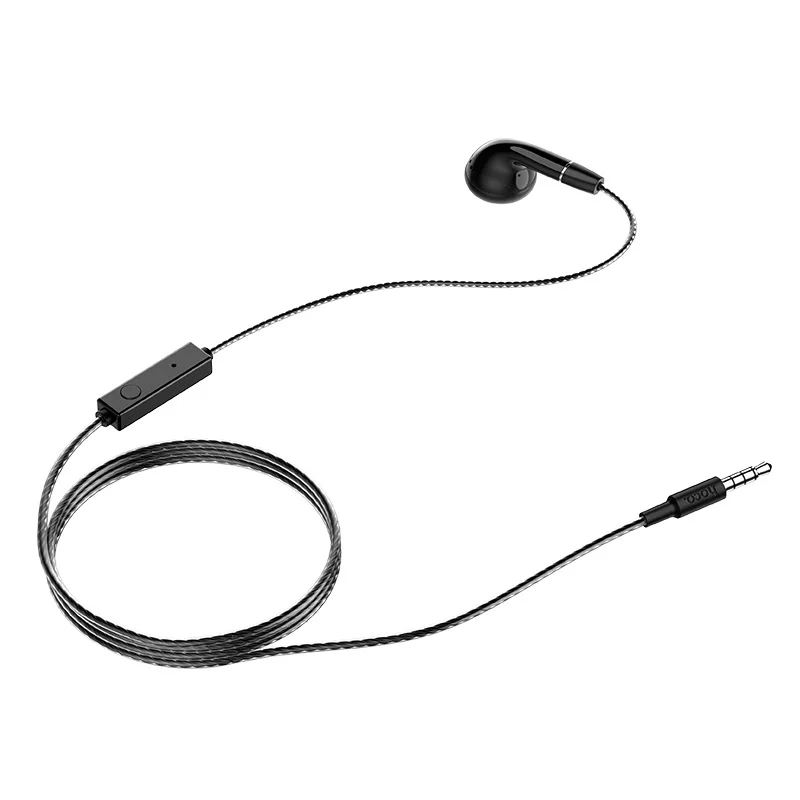 
Popular product HOCO M61 nice single ear universal wired earphones with mic for Samsung headphone ear phone 