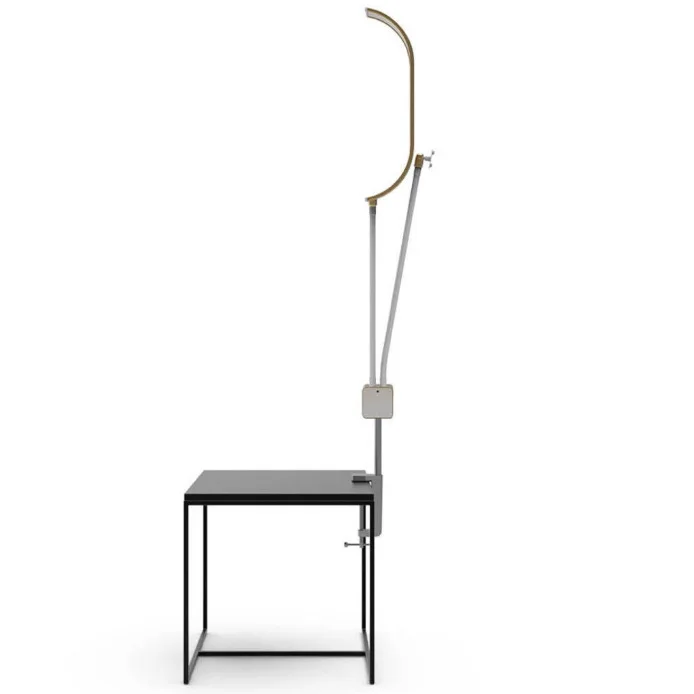 Nail Tools Wholesale Retractable half-moon beauty lamp floor lamp manicure lantern U-shaped lighting fill-in LED table lamp