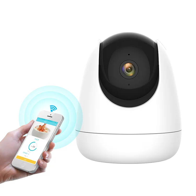 Пользовательская Ip сетевая камера видеонаблюдения Ip-камера безопасности система звуковой и световой сигнализации против обнаружения движения для дома офиса