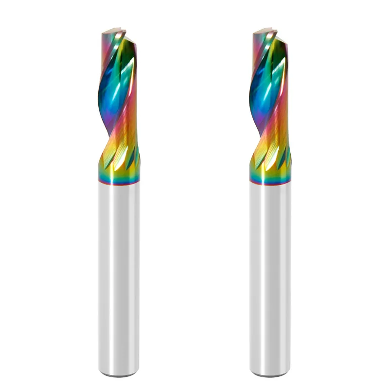 BK carbide CNC milling cutter single flute end mill for aluminum cnc tools endmills