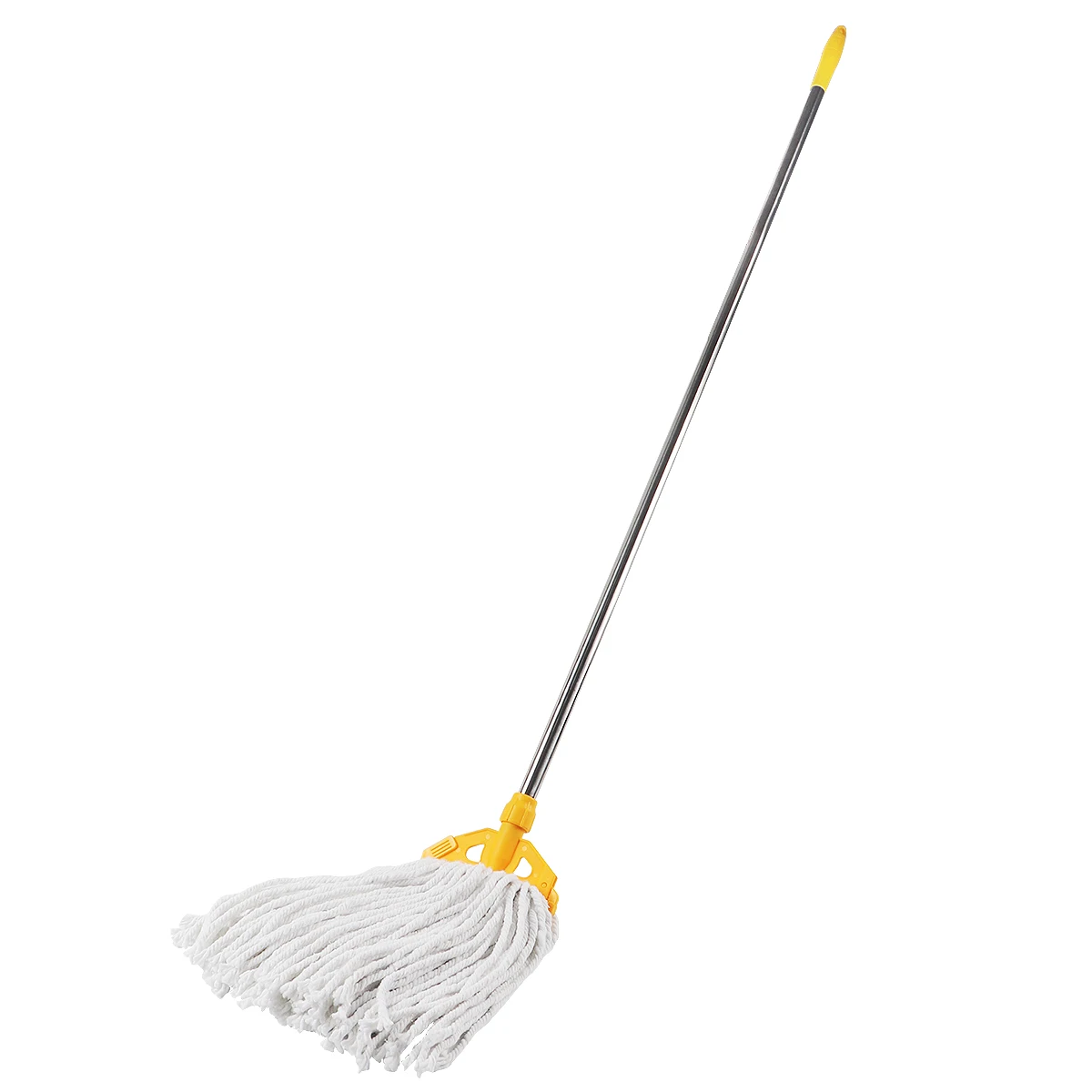High Quality Steel Pole Premium Cotton Yarn Plastic Clip Cleaning Mop For Floor Cleaning OEM/ODM In Stock