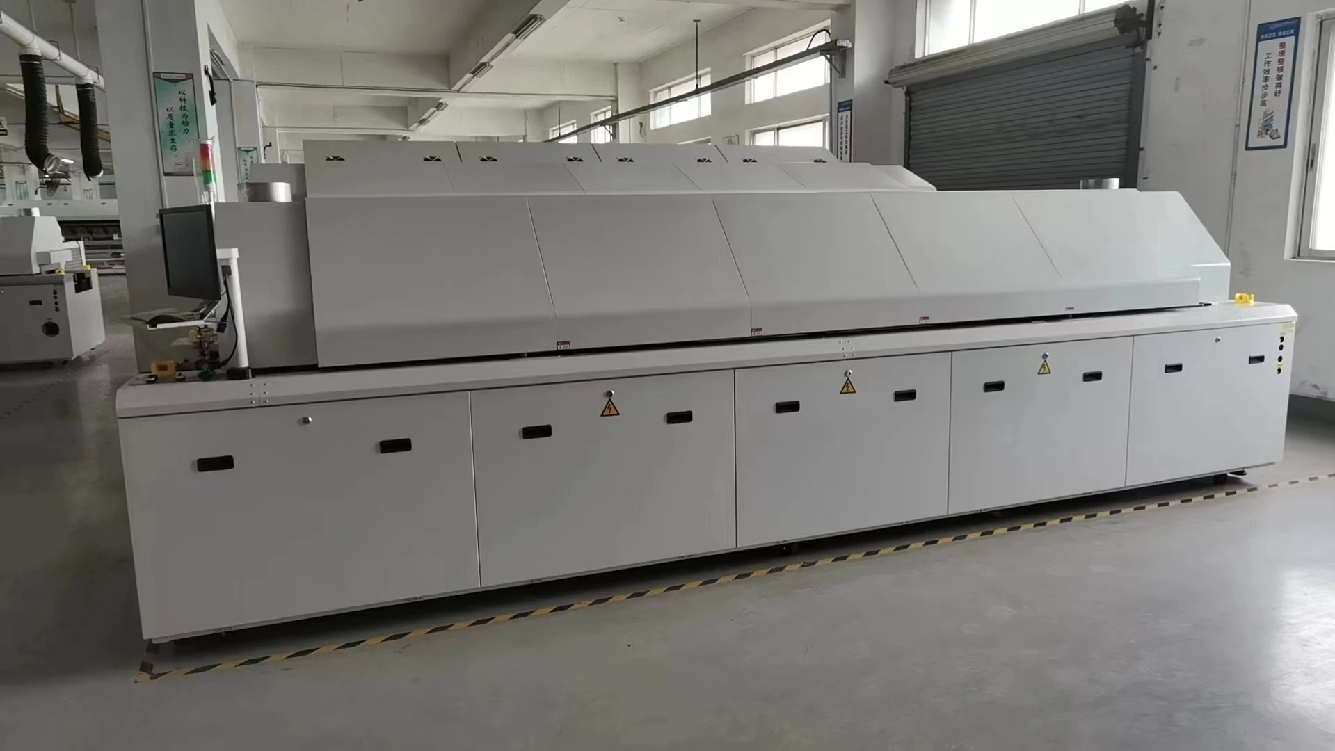 SMT solder reflow oven machine, welding machine
