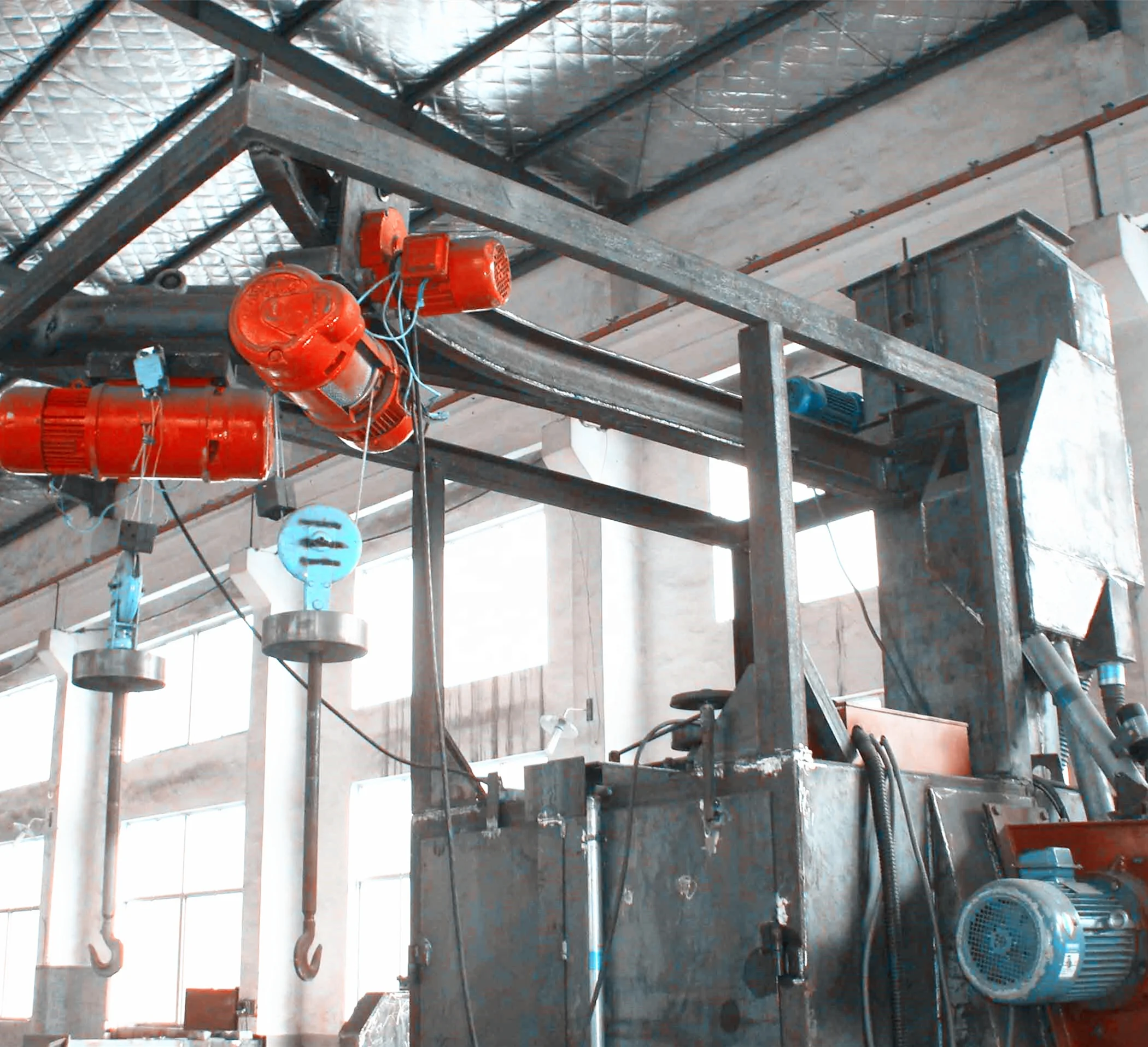 
Hook Type Shot Blasting Machine/Hook Type Shot Blasting Equipment/Q3710 hook blasting cleaning machine 