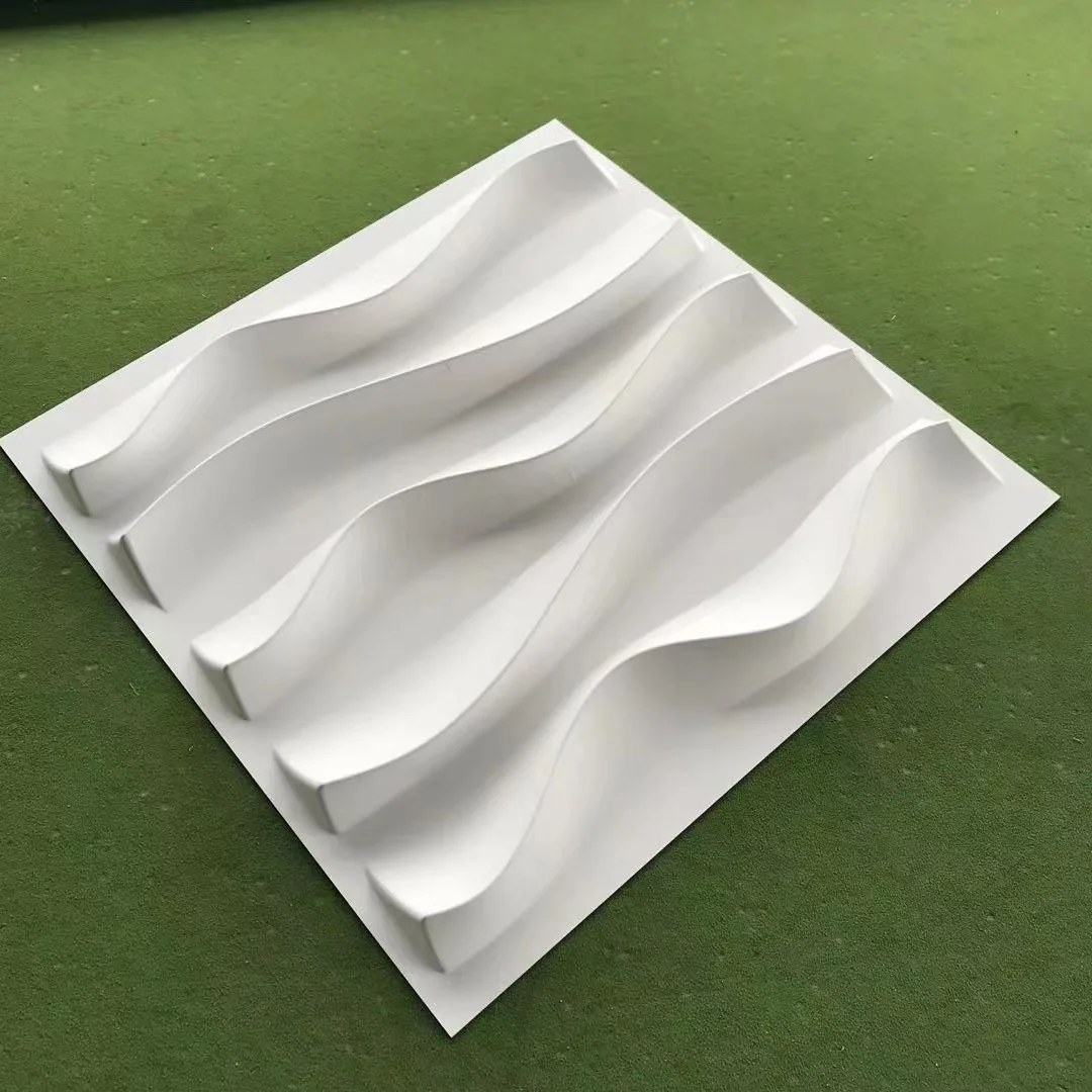 Модные Современные настенные панели из ПВХ с эффектом 3d для украшения интерьера