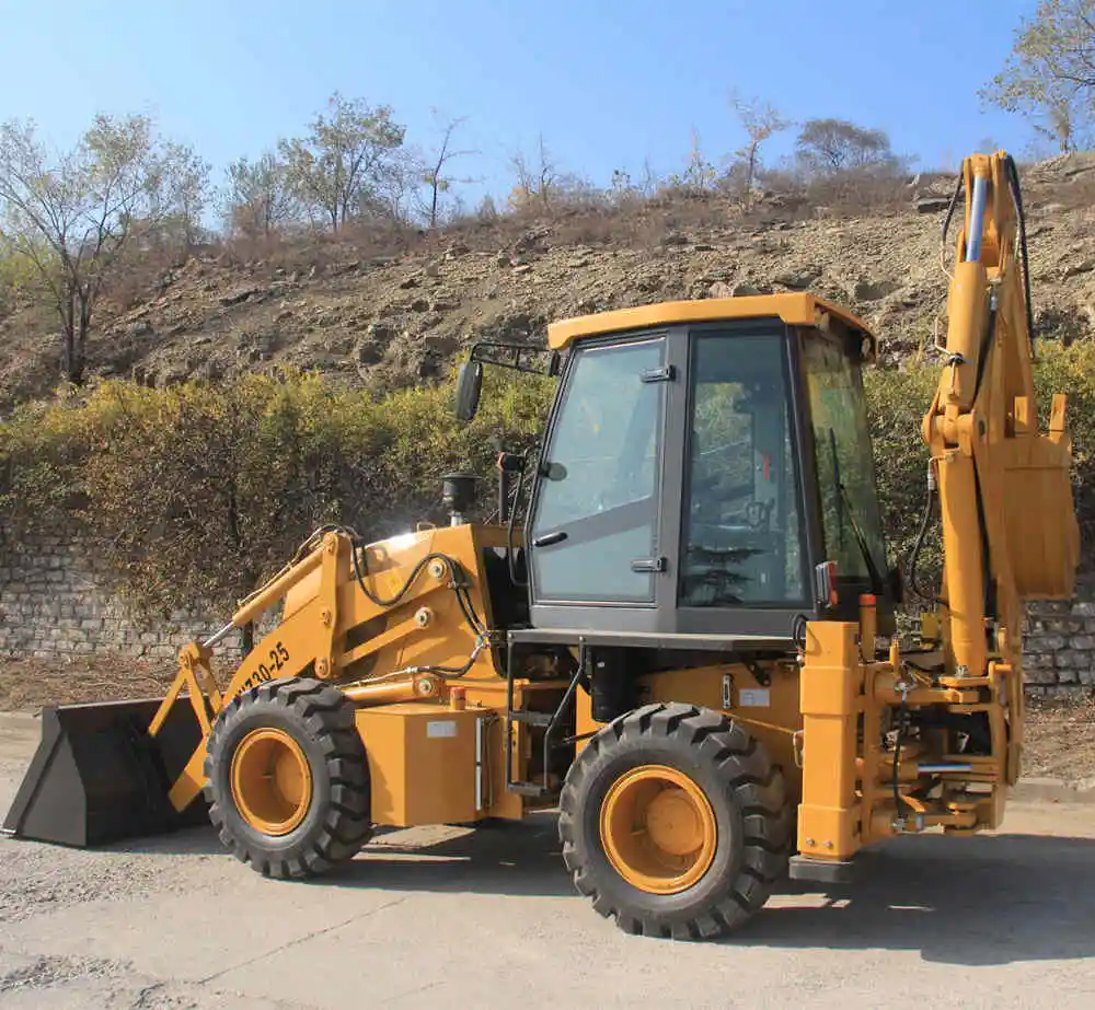 china cheapest mini backhoe loader excavator loader 4x4 tractor with loader and backhoe for sale