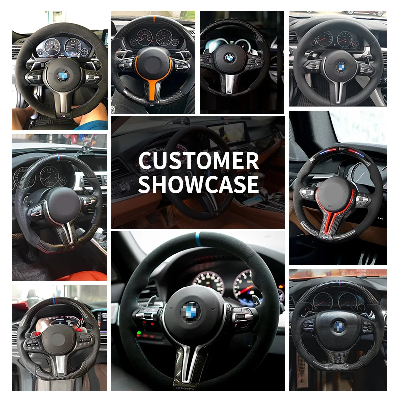 Автомобильный руль из углеродного волокна для BMW F01 F03 F04 F06 F10 F11 F12 F13 F15 F16 F18 F20 F25 F26 F30 E46 E60 м2 м3 M4