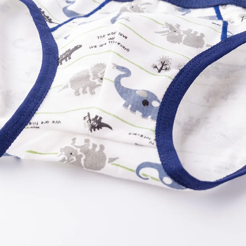 
Fit for 8-40kg Eco-freindly Printing Cotton Boys Bikini Briefs High Quality Kids Underwear 