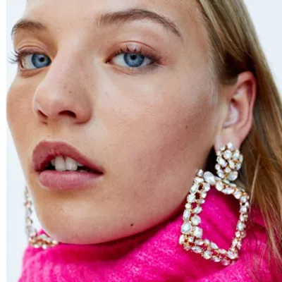 Vintage Irregular Pearl Dangle Earrings For Women Brincos Geometric Drop Earring DIY Wedding Party Jewelry Gift