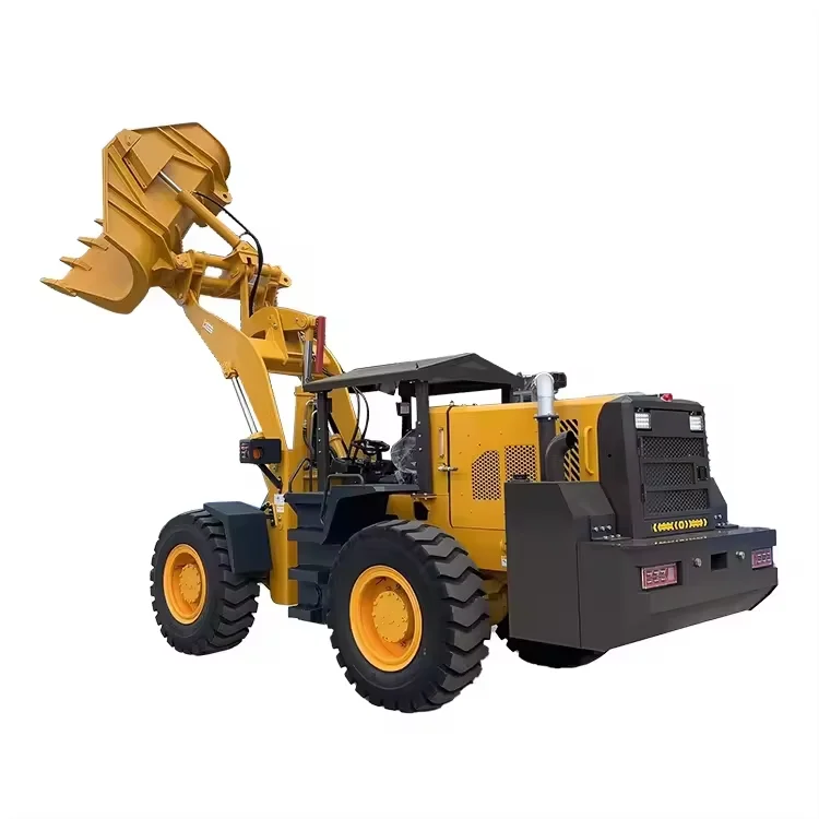 Mining tunnel loader mining 3 Ton Low Height Underground front Wheel Loader ZL30E  bucket diesel engine mine Cummins engine