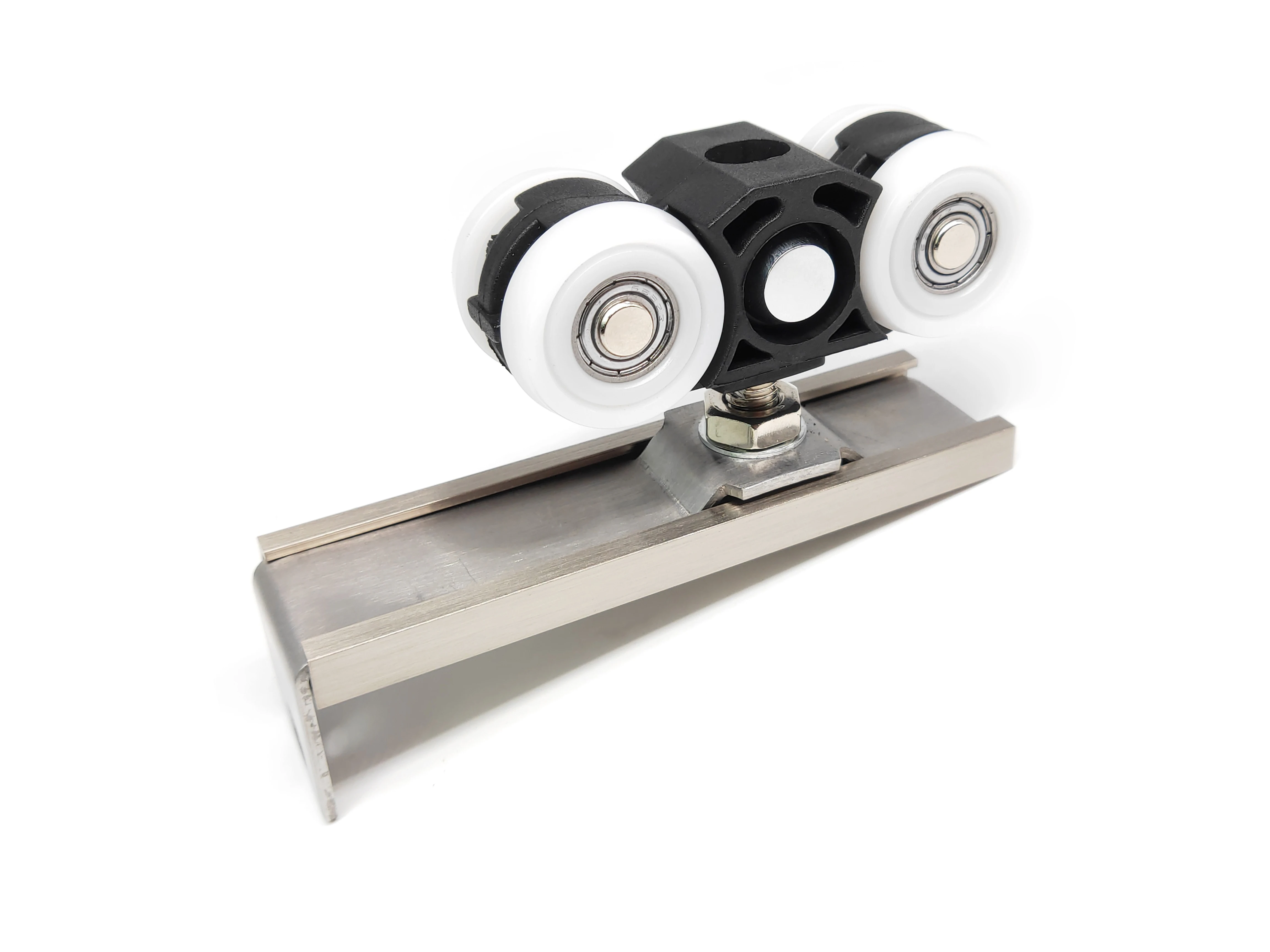 Wooden Door Hanging Wheel  sliding Door Rollers Accessories Pulley Track