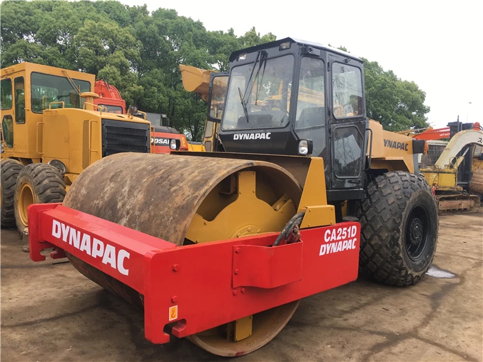Подержанный каток Dynapac CA251D низкая цена распродажа б/у