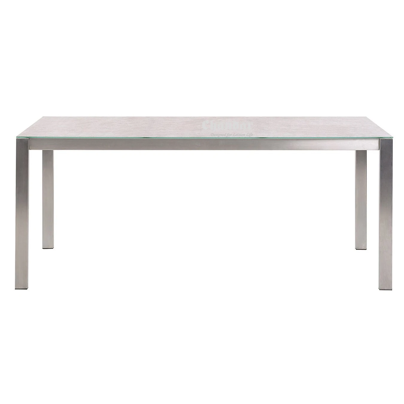 Простая и современная уличная мебель 2021 стол jardin садовый стеклянный стол