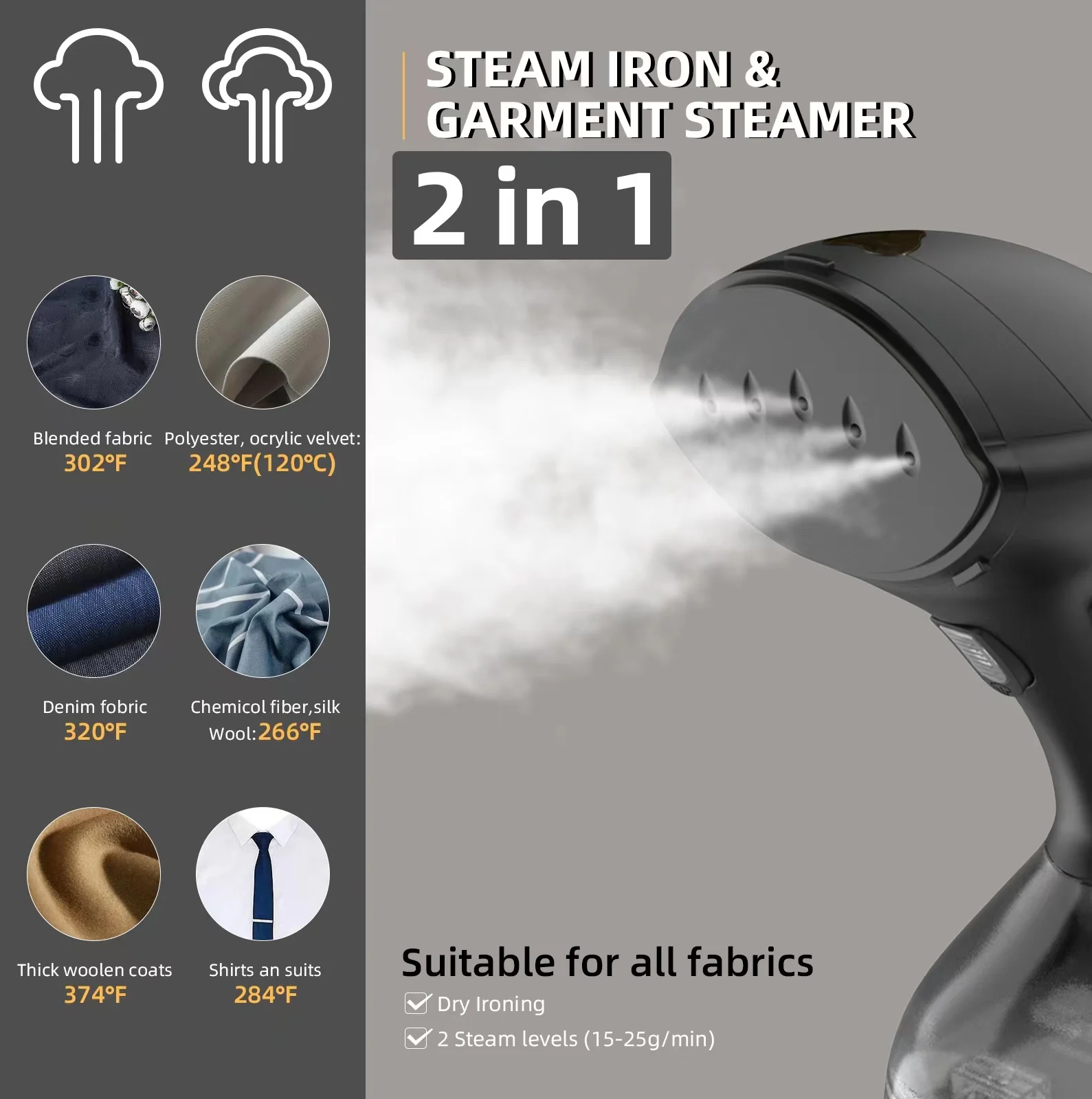 automatic ironing system for shirts and trousers pressing iron for clothes vertical garment steamer