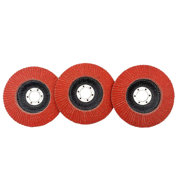 SATC High Quality Abrasive Cutting Wheel Flexible Flap Disc for Stainless Steel Alloy Grit 120 Polishing Ceramic Bronze 5 Inch