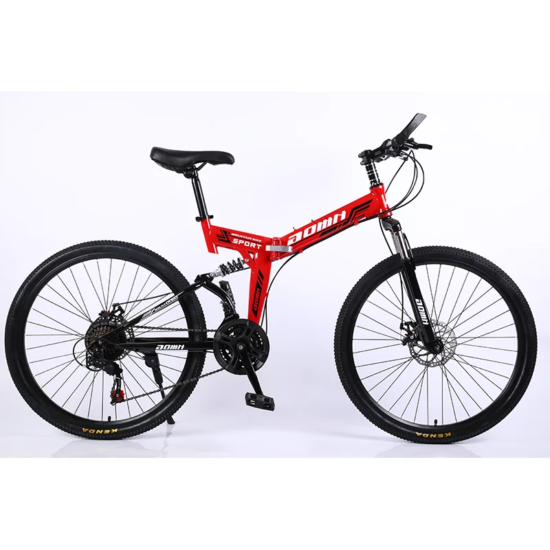MIAI OEM chinese 26' full suspension mountainbike/cheap mtb folding bike 26 inch /bicycle mountain bike